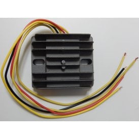 Classic Motorcycle 12V 3 Phase Rectifier / Regulator 240 Watt Max Output Full Wiring Instructions