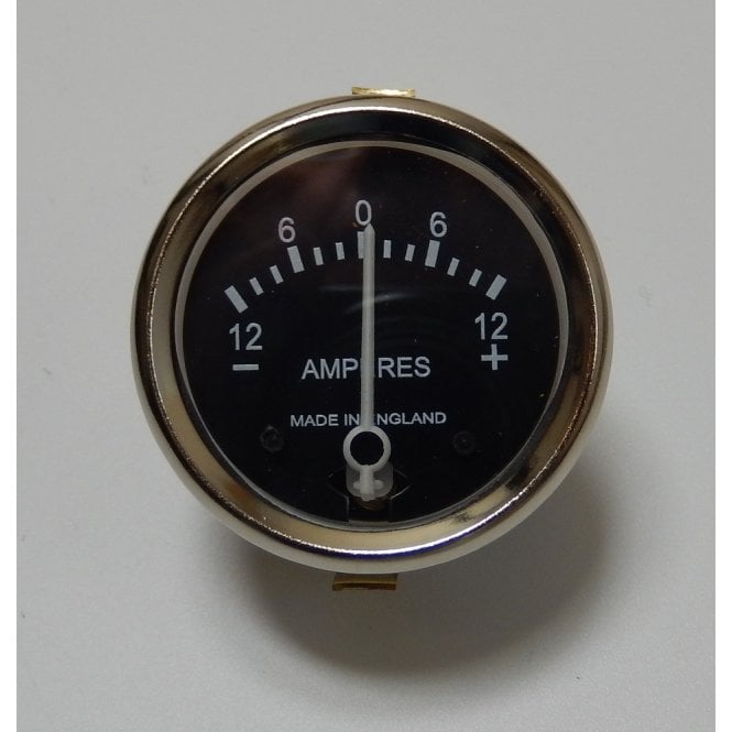 Classic Motorcycle Ammeter 1 3/4" 12-0-12 for Classic Motorcycle