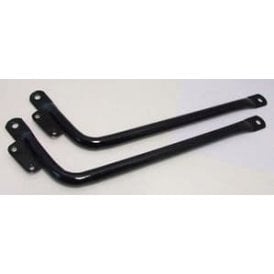 Classic Motorcycle BSA A10 Rear Mudguard Stays Sold as Pair Black Finish