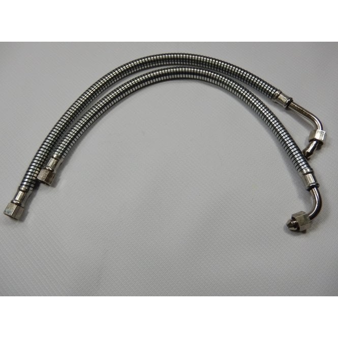 BSA Classic Motorcycle A7 / A10 Oil Feed Pipes Sold as A Pair OEM No 42-8346