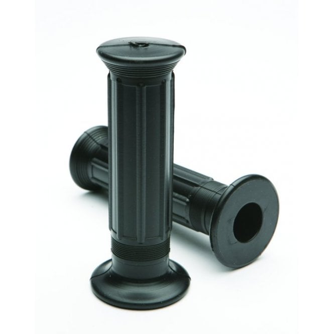 Doherty Classic Motorcycle Handlebar Grips Ribbed Type For 7/8