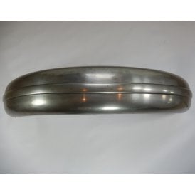 Classic Motorcycle Flat Ribbed Front Mudguard 5" Wide Made in England