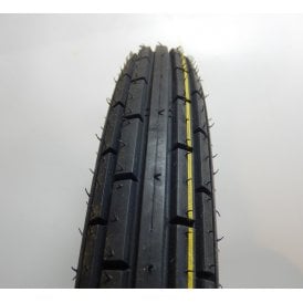 Classic Motorcycle Front Ribbed Tyre 275 x 18" With Inner Tubed 