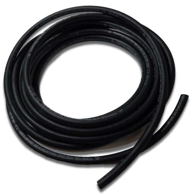 Classic Motorcycle Fuel / Oil Hose Black Codan Reinforced 5/16" Bore
