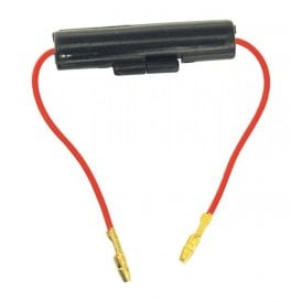 Classic Motorcycle Fuse Holder With Fuse 