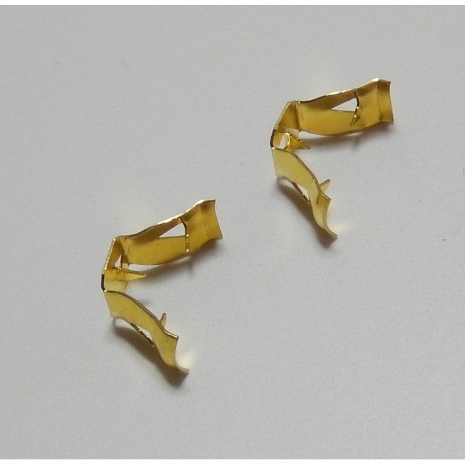 Classic Motorcycle HT lead Terminals LU451093 Brass Crimp Type (Sold in Pairs)