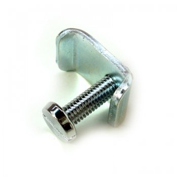 Classic Motorcycle Lucas Headlamp Rim Fixing Clip & Screw OEM No 90-0690