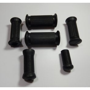 Classic Motorcycle Norton Footrest Rubbers Complete Set of 6