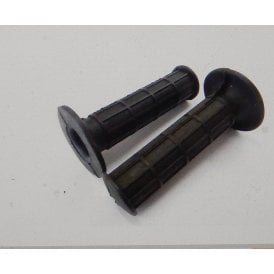 Classic Motorcycle Super Doherty Type Handlebar Grips Ribbed Type For 7/8" Bars Sold as a Pair