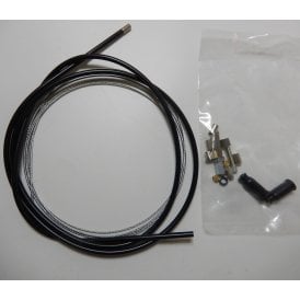 Classic Motorcycle Universal Throttle / Air Cable 75" Long Make To Your Requirements 