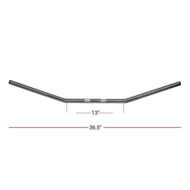 Vincent Classic Motorcycle Style Handle Bars Chrome 7/8