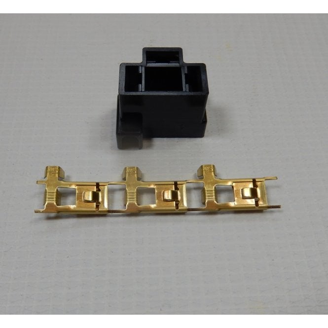 Wipac Classic Motorcycle Black Halogen Headlight Bulb Connector Block OEM No 4276