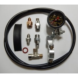 Classic Triumph / BSA Oil Pressure Gauge Kit Includes Gauge 0-100PSI, Pipe & All Fittings