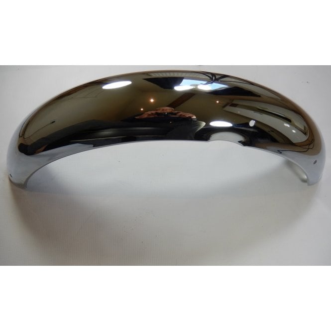 Triumph Classic T120, T140 Chrome Front Mudguard 6 Hole OEM No 97-4439 UK Made