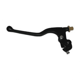 Clutch & Brake Lever Set Black Alloy Universal Long BLACK 7/8" 