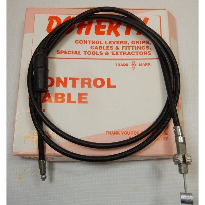 BSA Clutch Cable - A50 /A65 /A70 Standard OEM No 68-8611, 68-8608 Genuine Doherty