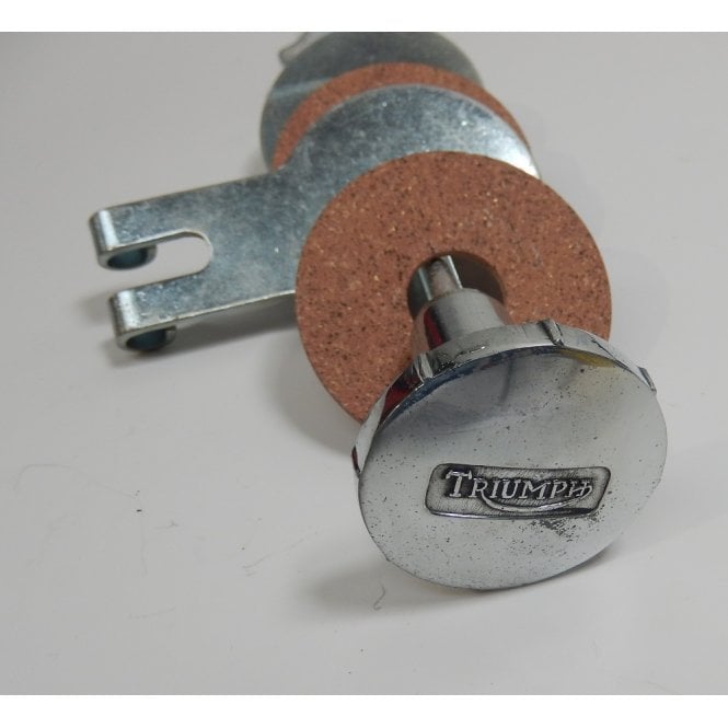 Triumph Complete Steering Damper Assembly for T120/TR6 models (1963-65)