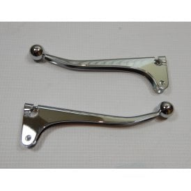 Doherty Type Brake & Clutch Lever Blades for Classic Motorcycle No 208PA High Chrome Finish