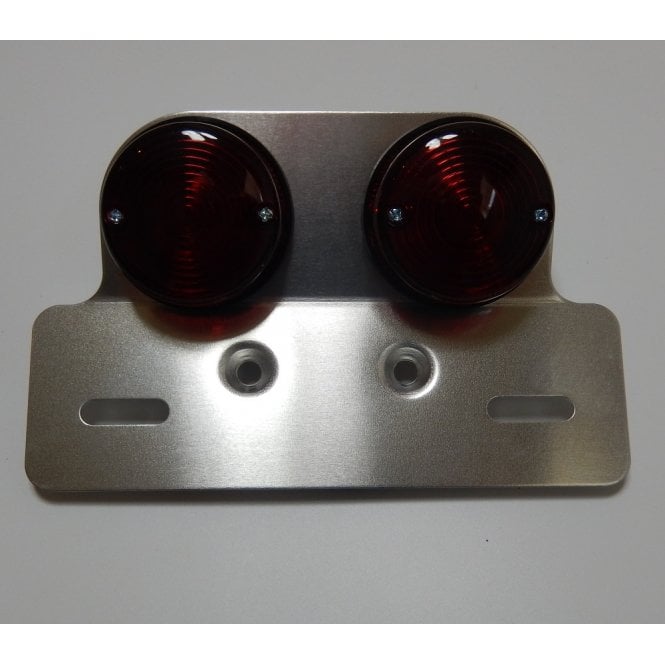 Dual Lens Tail Lamp for Classic Motorcycle