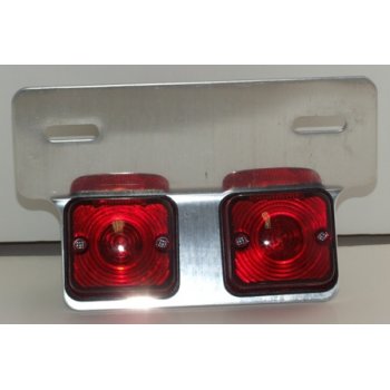 Dual Lens Tail Lamp for Classic Motorcycle