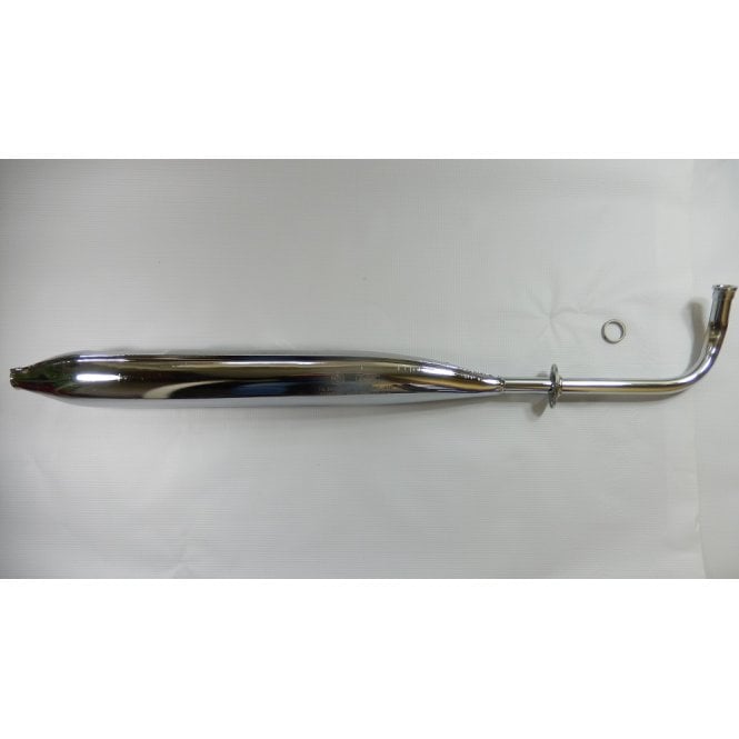 Honda Early C50, C70 Chrome Silencer Early Type 1975 - 1980