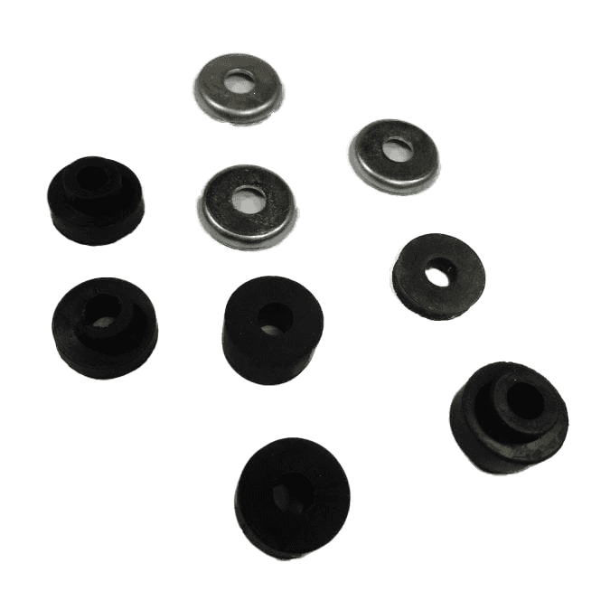 Triumph Early TR6, T120 Fuel Tank Mounting Kit Rubbers & Cups UK Made 
