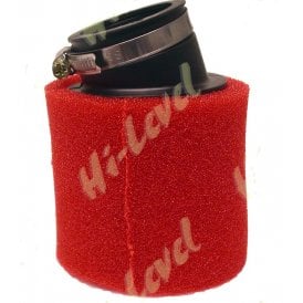 Foam Air Filter Angled Ideal For Scramblers & Pit Bikes Fits 43-48mm