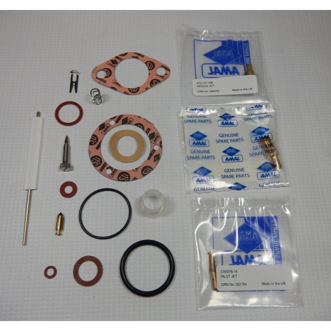 AMAL Genuine Carburetter Repair Kit for 389 Carburettor Made in England