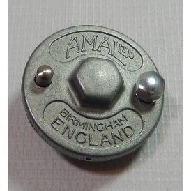 Genuine AMAL Float Chamber Cover Bottom Feed Complete Made in England