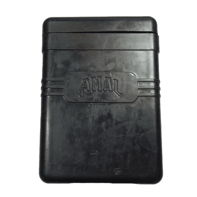AMAL Genuine Large Battery Box Solid Rubber Made in England