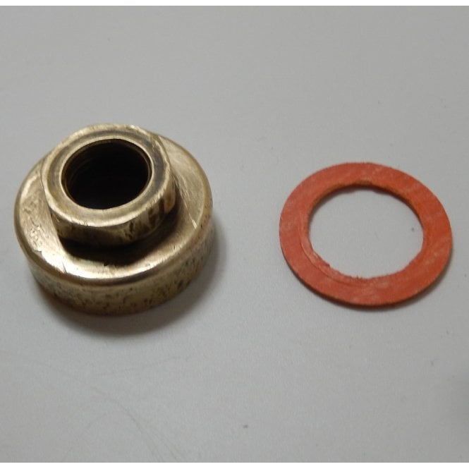 AMAL Genuine Mixing Chamber Union Nut Short Type Polished Brass For 276 Carburetter