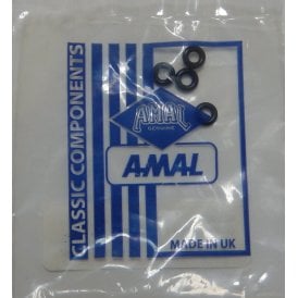 Genuine AMAL "O" Ring Seal Set of 4 For 600 & 900 Series Mixture & Throttle Adjuster Screw 