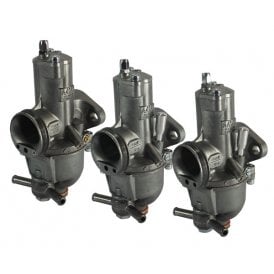 Genuine AMAL Premier carburettor 3 set for a Triumph T150V Trident 1973-74