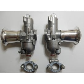 Genuine AMAL Vincent Black Shadow 928 Prem Twin Carburettor Conversion Kit 1949-54