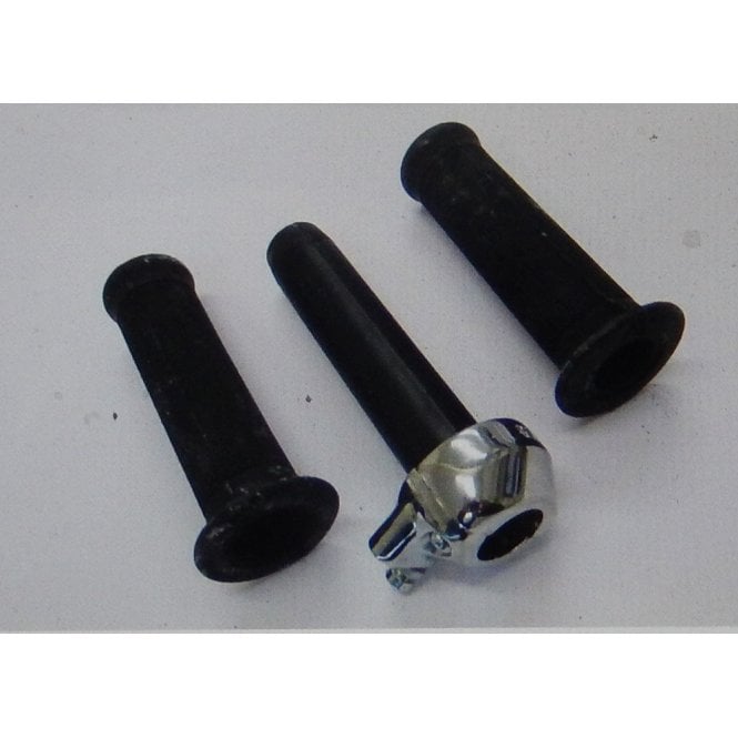 BSA C15 B40 Chrome Handle Bars - 7/8 Inch Diameter, UK Spec (40-4976)