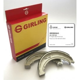 Genuine Girling 8" Front Brake Shoes BSA A50/A65 Models Made in England