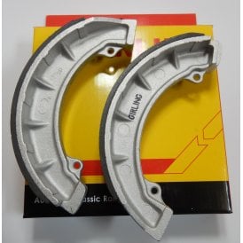 Genuine Girling Type 8" Front Brake Shoes BSA & Triumph Models OEM No 37-1996