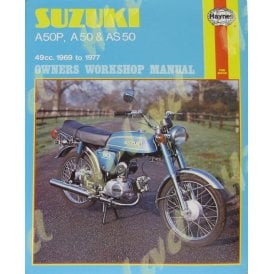 Genuine Haynes Manual Suzuki AP50, A50 & AS50 1969-77