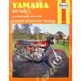 Genuine Haynes Manual Yamaha 500 Twins Covers Models 1973-76