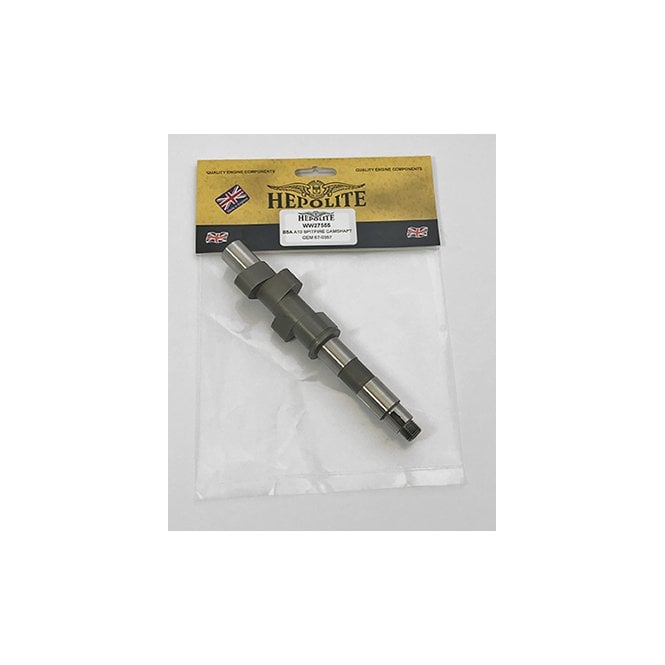 Hepolite Genuine BSA A10 Spitfire, Rocket Gold Star Billet Camshaft Made in UK