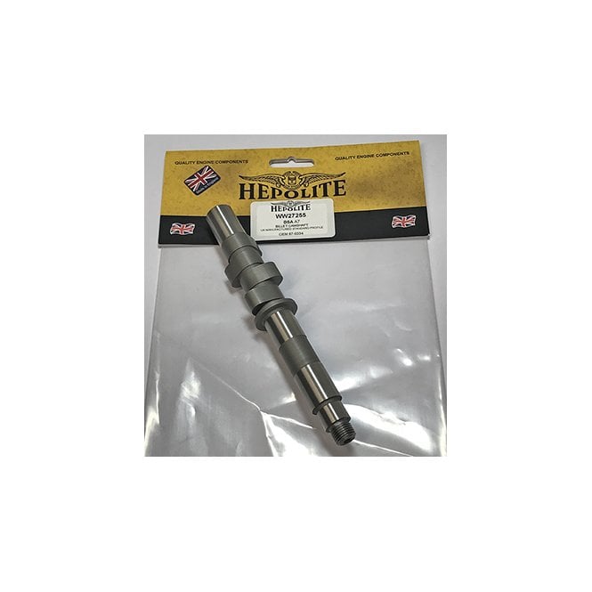 Hepolite Genuine BSA A7 Standard Billet Cam Shaft Made in England