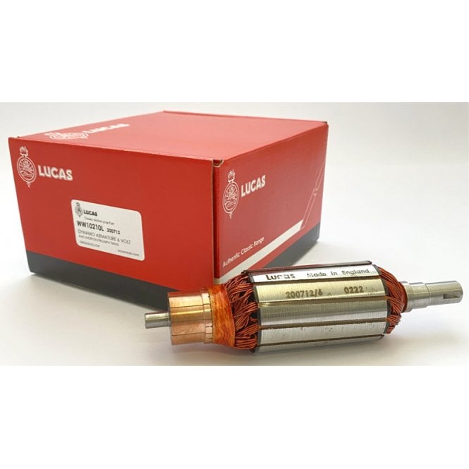 Lucas Genuine 12V Dynamo Armature Fits AMC, Norton, Triumph Twins OEM No 2000712/12