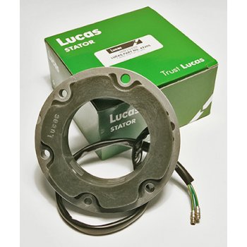 Lucas Genuine 47205 Stator RM21 2 lead single phase 10 amp for Classic Motorcycle