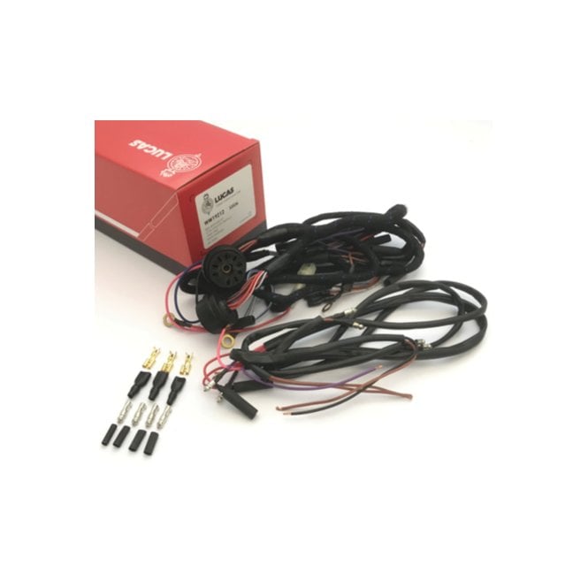 Lucas Genuine BSA Bantam D7 Main Wiring Harness Braided Fits Models 1963-66