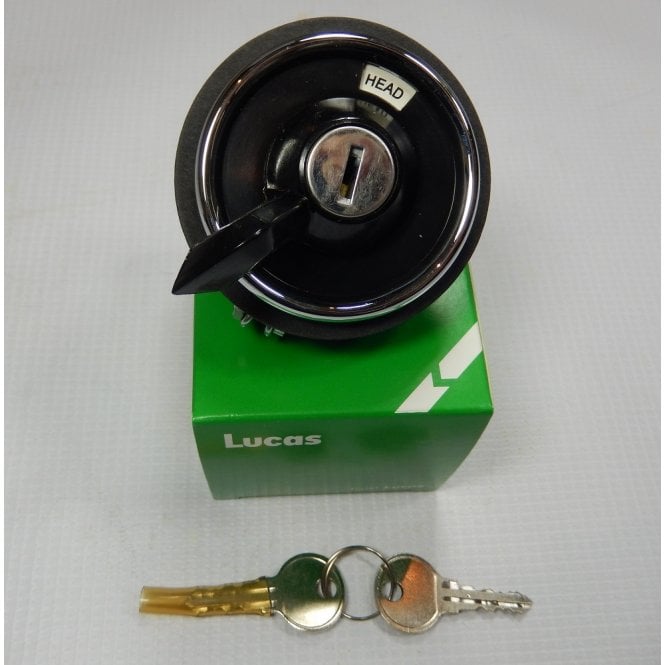 Lucas Genuine PLC6 Ignition / Light Switch for Classic Motorcycle OEM No 34057