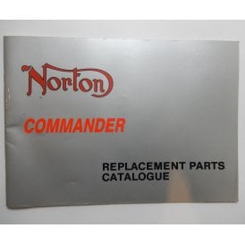 Genuine Norton Commander Replacement Parts Manual Published by Norton Motors Ltd