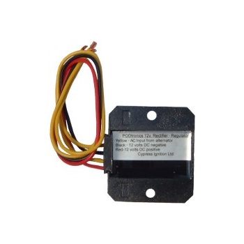 thumbnail image 2 of Genuine Lucas 12v Single Phase Rectifier-Regulator – 120W – Classic Part SPR120W 2 of 5