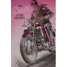 GENUINE SCOTT FLYING SQUIRREL PROMOTIONAL BROCHURE - ORIGINAL
