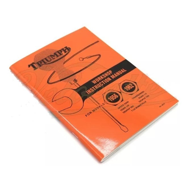 Triumph Genuine Manual Pre Unit 1956 - 1962 Made in England OEM No 99-0837