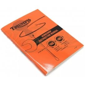 Genuine Triumph Manual Pre Unit 1956 - 1962 Made in England OEM No 99-0837